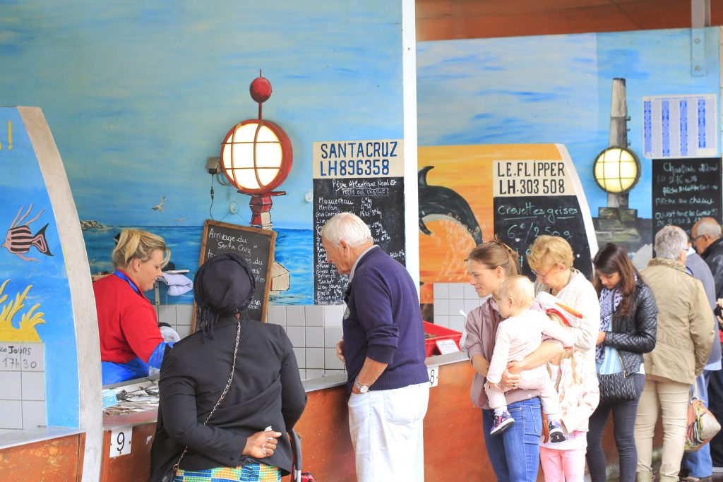 Le Havre marche aux poisson