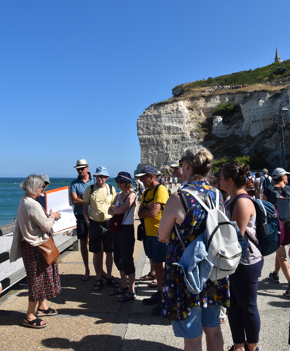 Visite Perret Etretat