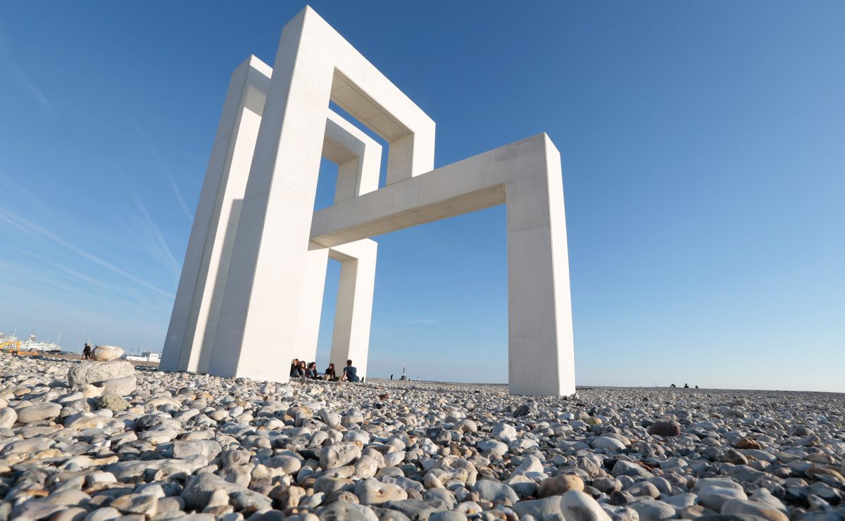 Une sculpture biosourcée est à découvrir aux Jardins suspendus du Havre -  Paris-Normandie